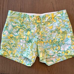Lilly Pulitzer the Callahan shorts size 2